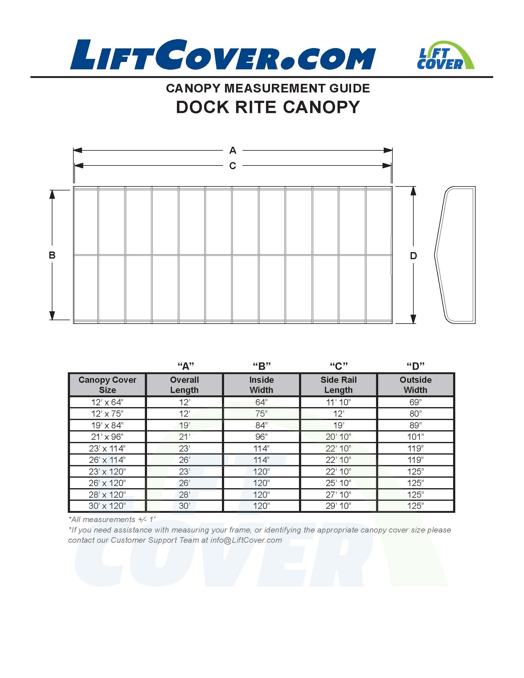 DockRite Boat Lift Canopy Cover - Image 4