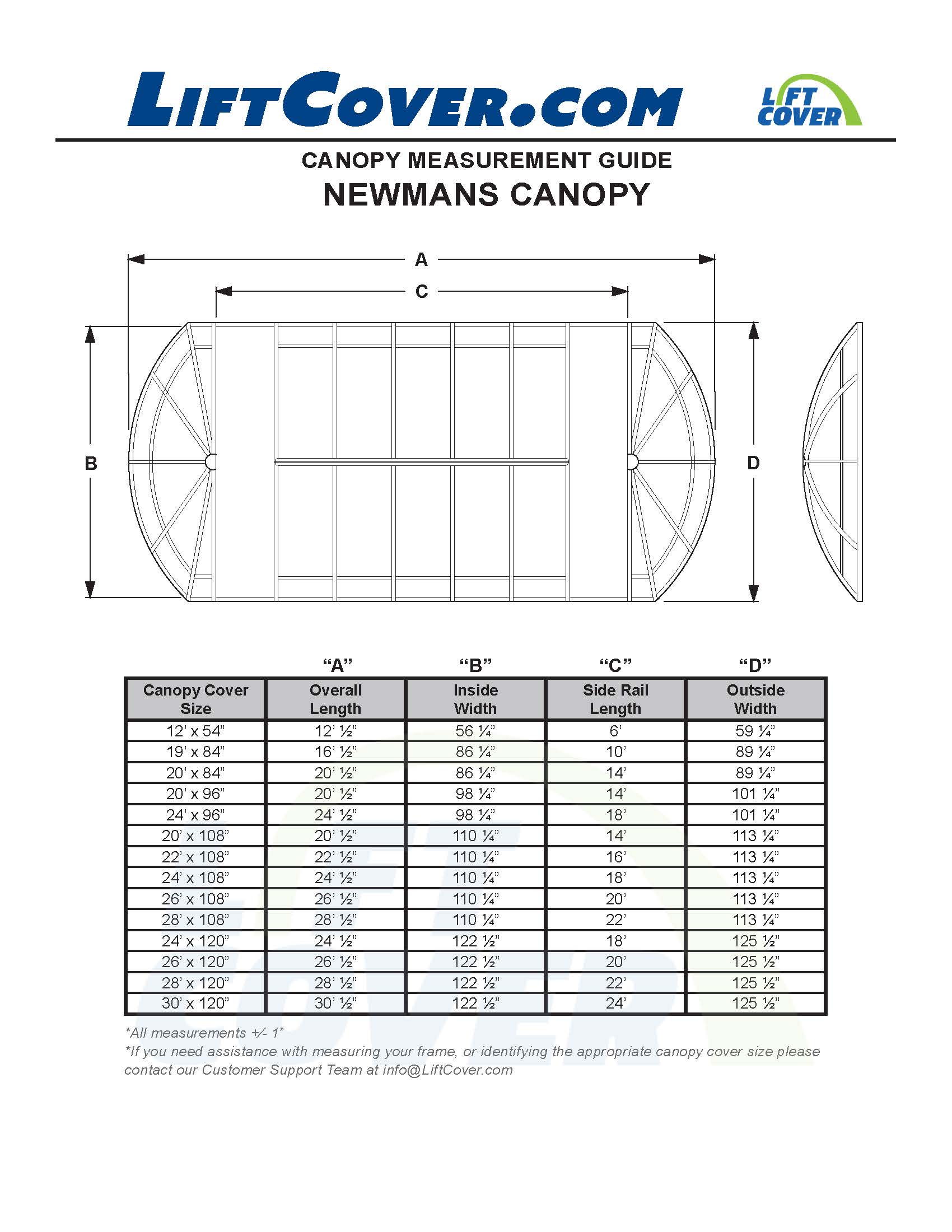 Newmans Boat Lift Canopy Cover - Image 4