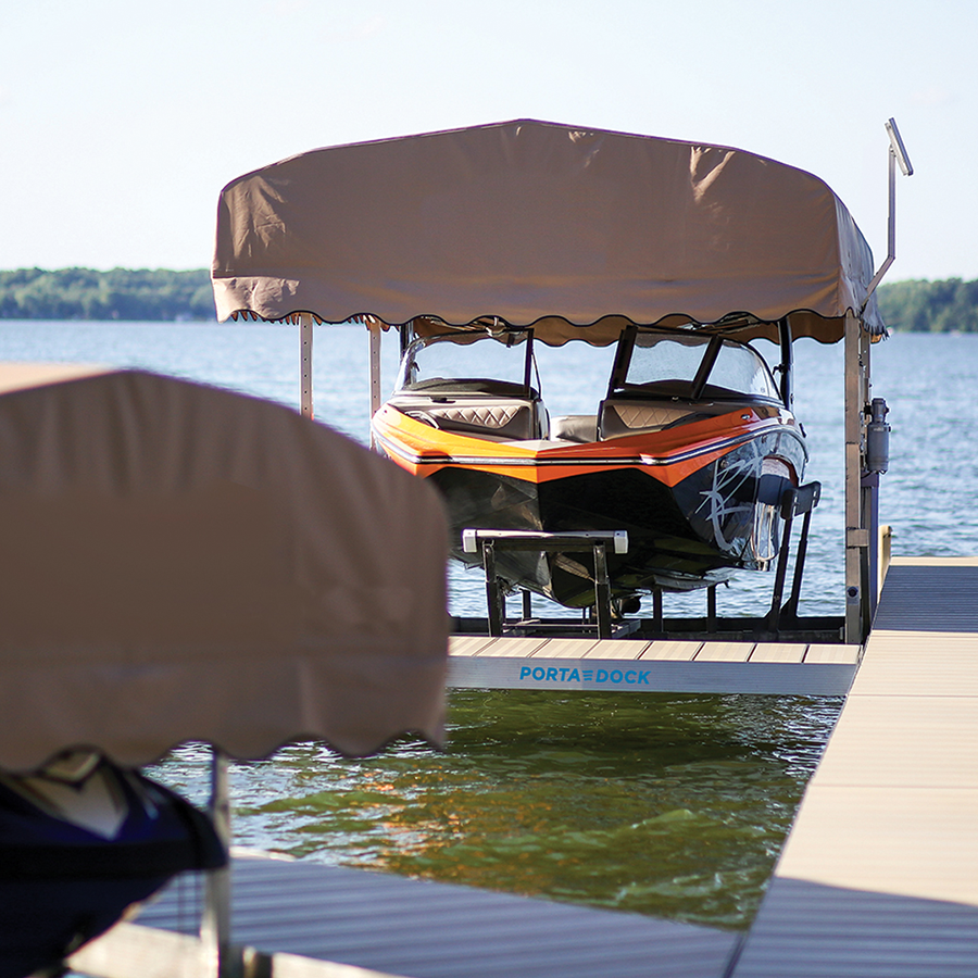 Porta-Dock Boat Lift Canopy Cover - Image 4