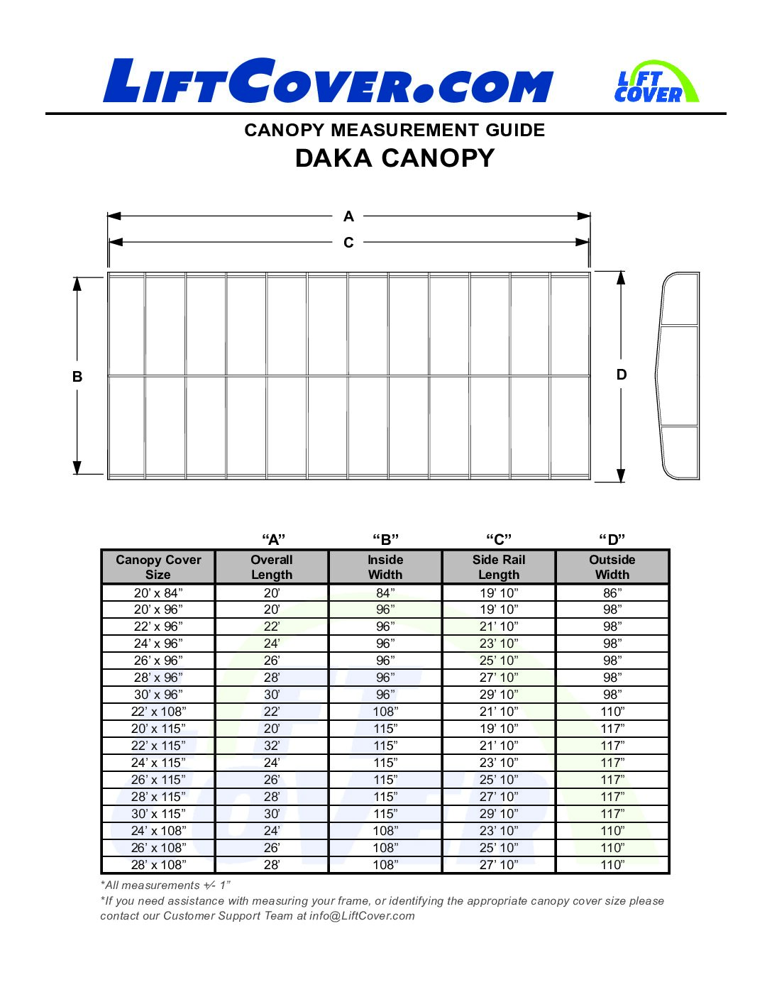 Daka Boat Lift Canopy Cover - Image 8