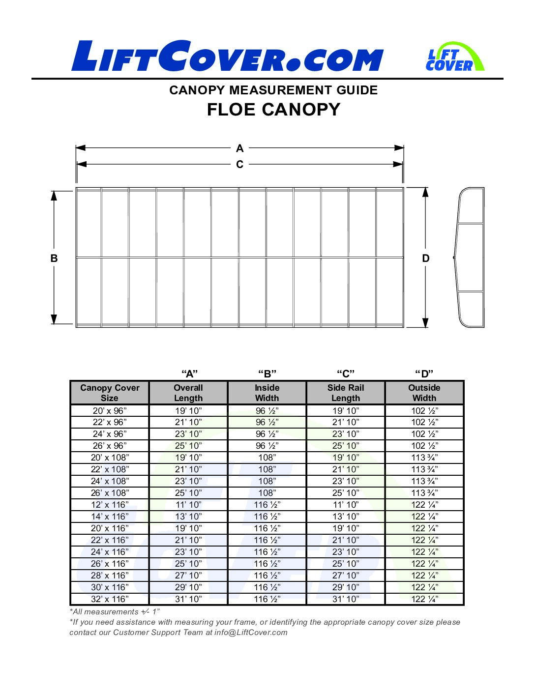 FLOE Boat Lift Canopy Cover - Image 4
